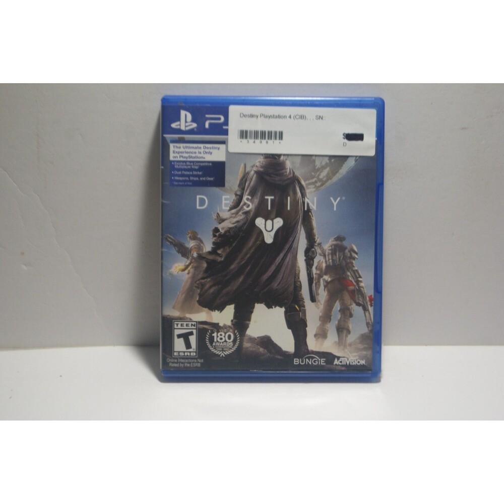 Destiny Ps4 Action Strategy Shooter Fun to Play CIB 2014